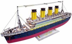Woodcraft Construction Kit Woodcraft Puzzle 3D din lemn Titanic (DDXA-G033)