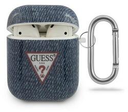 Guess GUACA2TPUJULDB AirPods borító sötétkék/sötétkék Jeans Collection