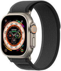 Dux Ducis Sport tépőzáras Apple Watch 9 / 8 / 7 / 6 / SE / 5 / 4 / 3 / 2 / 1 (38, 40, 41 mm) Dux Ducis szíj YJ verzió - fekete és szürke
