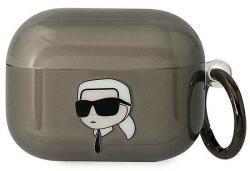 Karl Lagerfeld KLAPHNIKTCK AirPods Pro borító fekete/fekete Karl´s Head