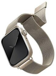 UNIQ Egyedi tok Dante szíj Apple Watch 1/2/3/4/5/6/7/8/9/SE/SE2 42/44/45mm rozsdamentes acél csillaglámpához