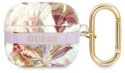 Guess GUA3HHFLU AirPods 3 borító lila/lila virágszíj kollekció