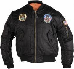 Mil-Tec Gyermek MA-1-es bomber dzseki fekete