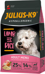 Julius-K9 Hypoallergenic Adult Lamb & Rice (Small) (2 x 12 kg) 24 kg