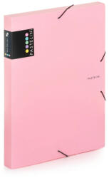 KARTON P+P Műanyag füzetbox A/4, PASTELINI, pasztell rózsaszín