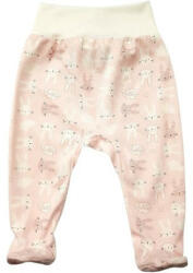  Pamut, mintás pocaknadrág (50) Rózsaszín Nyuszik - babyshopkaposvar
