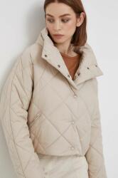 Sisley rövid kabát női, bézs, átmeneti, oversize - bézs 42