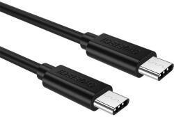  USB-C to USB-C kábel Choetech, 1m (black)