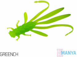 Delphin MANYA UVs nimfa 5db 10.5cm GREENCH gumihal (101003907)