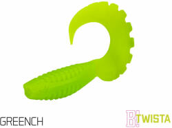 Delphin TWISTA UVs 5db 10cm GREENCH gumihal (101003906)