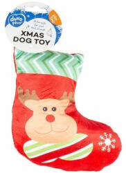 Duvoplus + karácsonyi játék - Plüss zokni kevert színekben 18x15x7cm
