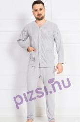 Vienetta Extra méretű hosszúnadrágos gombos férfi pizsama (FPI534 2XL)