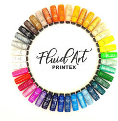 Számfestő Printex Fluid Art ULTIMATE szett, a teljes színválasztékunk! (artszettultimate41X300ml)