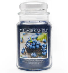 Village Candle Lumânare parfumată - Wild Blueberry Timp de ardere: 170 de ore