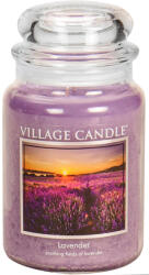 Village Candle Lumânare parfumată - Lavandă Timp de ardere: 170 de ore