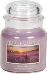 Village Candle Lumânare parfumată - Lavandă Timp de ardere: 105 ore