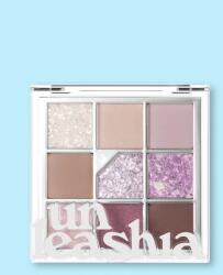 UNLEASHIA Vegán szemhéjpúder Glitterpedia Eye Palette - 6.6 g No. 04 All Of Lavender Fog