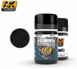 AK Interactive AK Pigments Black pigment (fekete pigment) AK039