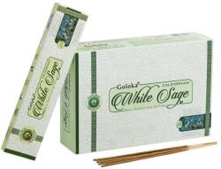 Goloka White Sage Fehér Zsálya Indiai Füstölő (15gr)