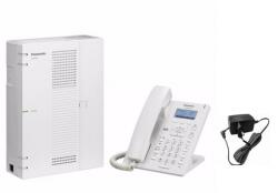 Panasonic Centrala telefonica hybrid ip kx-hts32ce (4/8), telefon sip kx-hdv130 panasonic si alimentator kx-a423 (pack.1-HTS)