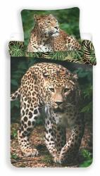 Jerry Fabrics Lenjerie de pat copii, din bumbac, Leopard green, 140 x 200 cm, 70 x 90 cm
