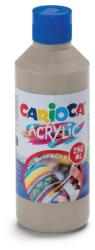 CARIOCA Acuarele acrilice tempera Carioca 250 ml Argintiu