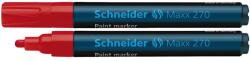 Schneider Marker cu vopsea Schneider Maxx 270 Roșu