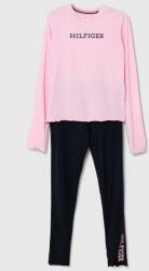 Tommy Hilfiger gyerek pizsama rózsaszín, nyomott mintás - rózsaszín 140-152 - answear - 15 990 Ft