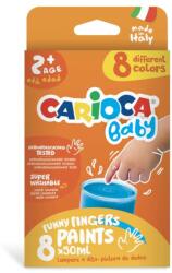 CARIOCA Acuarele Baby Finger Paint 8 x 50 ml, Carioca