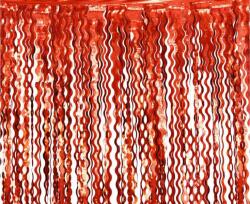 Godan Perdea de petrecere - Roșu metalizat 100 x 200 cm