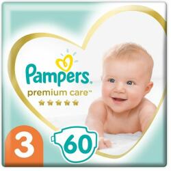 Pampers Scutece Pampers Premium Care Value Pack Marimea 3, 6-10 kg, 60 buc