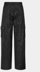 Calvin Klein Jeans Szövet nadrág Loose Logo Aop Cargo Pant J20J222596 Fekete Regular Fit (Loose Logo Aop Cargo Pant J20J222596)
