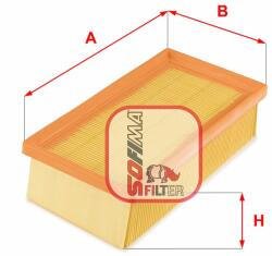 SOFIMA Filtru aer SOFIMA S 3638 A (S 3638 A) - automobilus