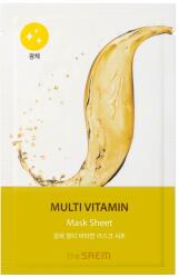 The Saem Mască din țesătură pentru față - The Saem Bio Solution Radiance Multi Vitamin Mask Sheet 20 ml