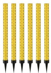 Godan Arany színű tortatűzijáték, 18 cm - 6 db (203949)