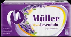 Müller papírzsebkendő 100 db Mézes Levendula 3 rétegű