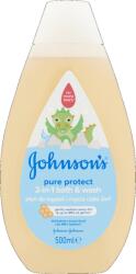 Johnson's ® Pure Protect 2 az 1-ben fürdető és tusfürdő gyermekeknek 500 ml