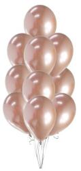 Godan Beauty & Charm: Rózsaszín arany színű lufi - 10 db, 30 cm (CB-1MRZ) - ejatekok
