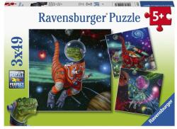 Ravensburger 3x49 db - Galaktikus dinoszauruszok (53469)