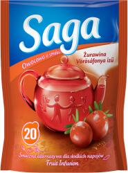 Saga gyümölcstea 20 filter Vörösáfonya