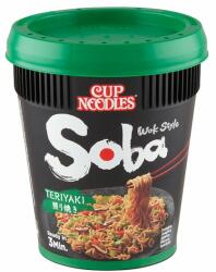 Nissin Soba Poharas instant tésztaétel teriyaki ízesítéssel 90g