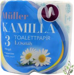 Müller toalettpapír Kamilla 3 rétegű 4 tekercs