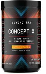  Beyond Raw® Concept X Pre-Workout, Formula Pre-Workout cu Aroma de Portocale si Mango, 588.2 g, GNC