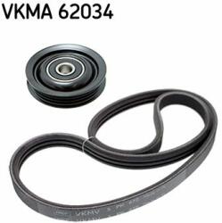 SKF Set curea transmisie cu caneluri SKF VKMA 62034 (VKMA 62034) - automobilus