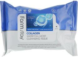 FarmStay Șervețele de curățare cu colagen - FarmStay Collagen Water Full Moist Cleansing Tissue 30 buc