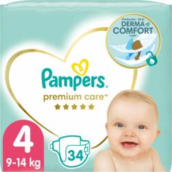 Pampers Premium Care 4 Maxi 9-14 kg 34 buc