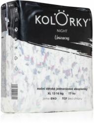 Kolorky Night Unicorn XL 12-16 kg 17 buc