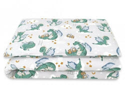  Baby Shop 2 részes babaágynemű - szürke/zöld sárkány