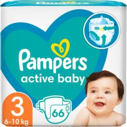 Pampers Active Baby 3 Midi 6-11 kg 66 buc