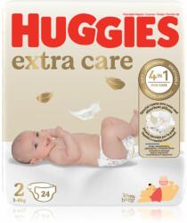 Huggies Extra Care 2 3-6 kg 24 buc
